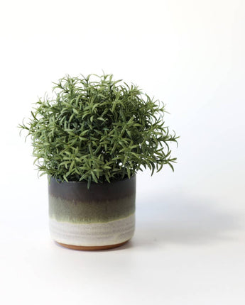 Pottery Planter | Mossy Forest