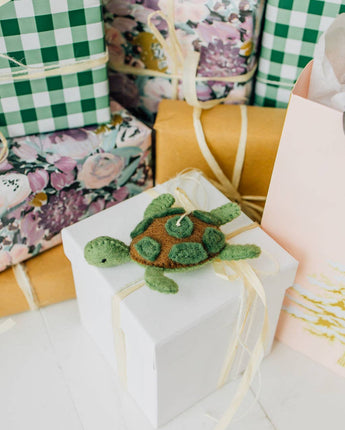 HandmadeTurtle Felt Ornament