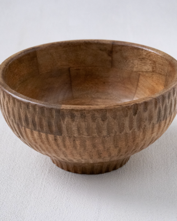 Hand Carved Wood Bowl