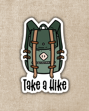 Take a Hike Sticker, 3-inch