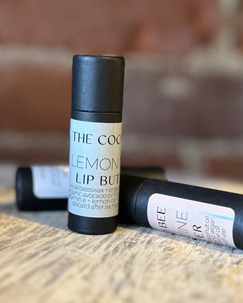 Organic Beeswax Lip Balm | Lemon Mint