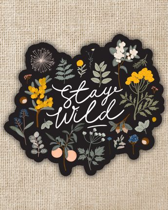 Stay Wild Sticker, 3-inch