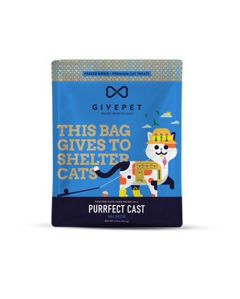 GivePet Purrfect Cast Freeze Dried Cat Treats