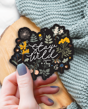 Stay Wild Sticker, 3-inch