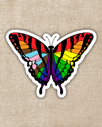 Pride Butterfly Sticker