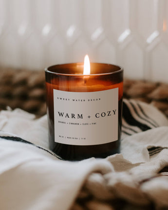 Warm + Cozy Soy Candle