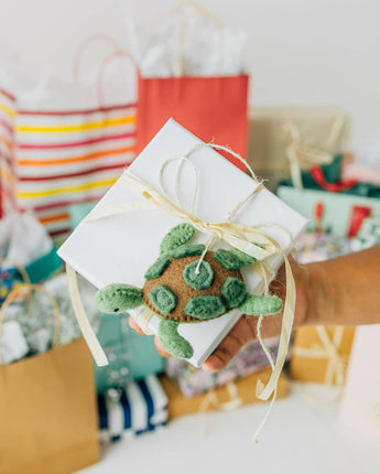 HandmadeTurtle Felt Ornament