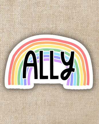 Ally Rainbow Sticker