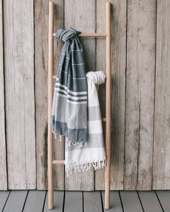 Handmade Wooden Blanket Ladder