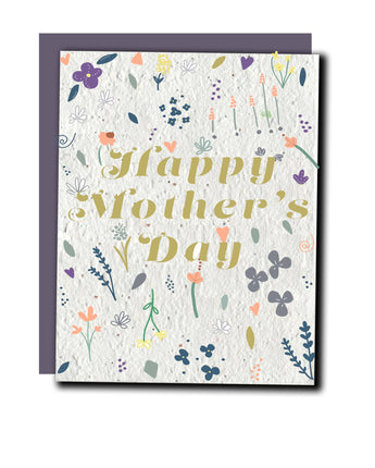 "Mother's Day" Wildflower Seed Card