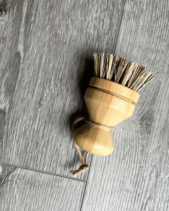 Bamboo and Coconut Dish Brush | Short Handle