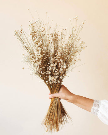 Petite White Star Flower Bouquet