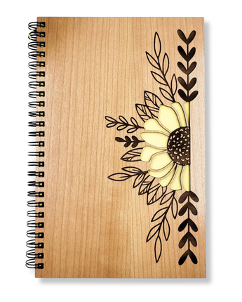 Sunflower Wood Journal