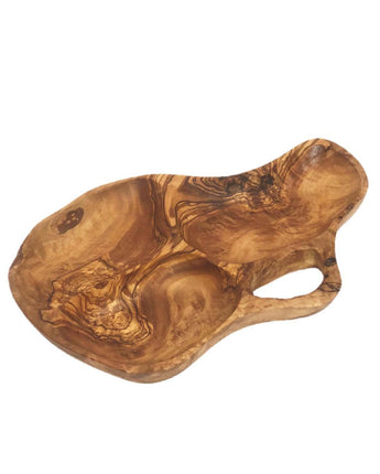 Olive Wood Appetizer Tray | 12"-14"
