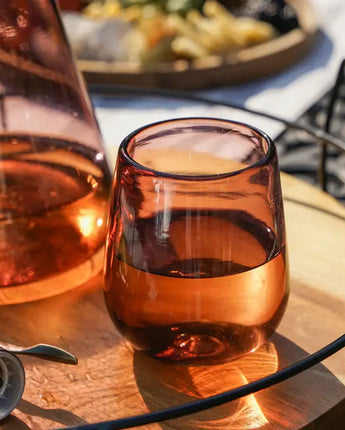 Rosado Recycled Wine Glass
