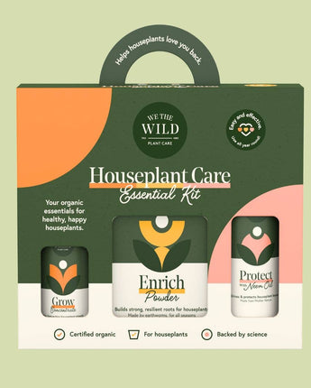 Organic Houseplant Essentials Care Kit